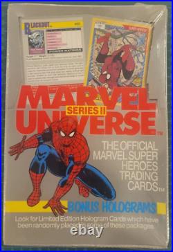 1991 Impel Marvel Universe Series 2 FACTORY SEALED BOX