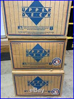 1991 Upper Deck Baseball Sealed Low Series Case of 20 Factory Boxes QTY