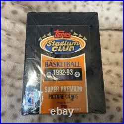 1992-93 Stadium Club Basketball Series 2 Factory Sealed Box DX027