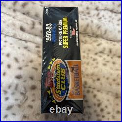 1992-93 Stadium Club Basketball Series 2 Factory Sealed Box DX027