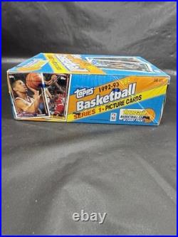 1992-93 Topps Basketball Series 1 Factory Sealed Clean Box Unopened Jordan Gold