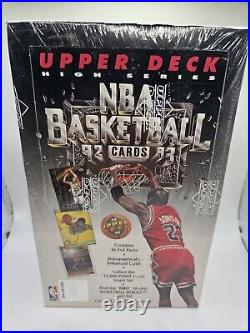 1992 93 Upper Deck High Series Basketball Factory Sealed Box 36 Packs
