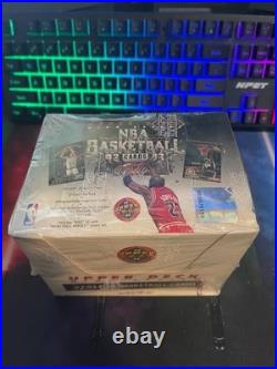 1992-93 Upper Deck High Series Nba Basketball Factory Sealed Box 20 Jumbo Packs