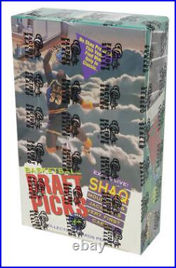 1992 Classic Basketball Draft Picks Factory Sealed Box -36 Packs/FIRST SHAQ CARD