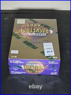 1992 FLEER Series 2 HOBBY BOX BASKETBALL Factory-Sealed MICHAEL JORDAN? SHAQ