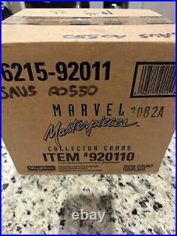 1992 Marvel Masterpieces Trading Cards Hobby Box Sealed Low Numbers