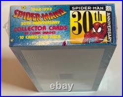 1992 SPIDER-MAN 30TH ANNIVERSARY TRADING CARDS Factory Sealed Box 48 Count