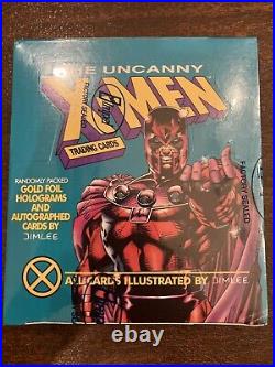 1992 The Uncanny X-Men Trading Cards Factory Sealed Box MCU Impel 36 Packs