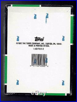 1992 Topps Stadium Club Football High Number Factory Sealed Box Favre RC