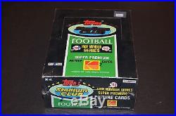 1992 Topps Stadium Club Football High Number Series Factory Sealed Box