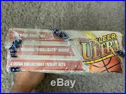 1993-94 BASKETBALL Fleer Ultra Series 1 Factory Sealed Box Jordan Scoring King