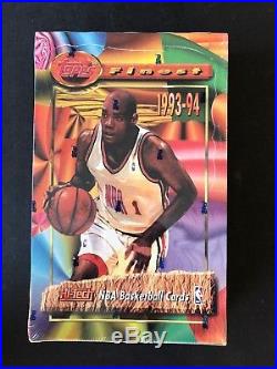 1993-94 Finest Basketball Sealed/Unopened Box-PSA 10 Jordan Refractor Bird