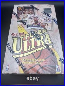 1993-94 Fleer Ultra Basketball Series 1 Factory Sealed Box 1993-94 Fleer Ultra Basketball Series 1 Factory Sealed Box