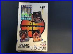 1993-94 Stadium Club Series 1 Basketball Sealed Hobby box