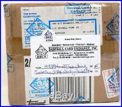 1993-94 Topps Finest Basketball Factory Sealed Jumbo 2 Box Case Bbce Authentic