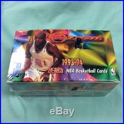 1993-94 Topps Finest Basketball Factory Sealed Jumbo Box 24 Packs Cards