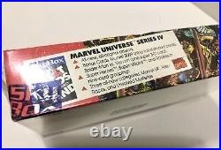 1993 SKYBOX MARVEL UNIVERSE SERIES IV 4 FACTORY SEALED BOX, with 36 PACKS