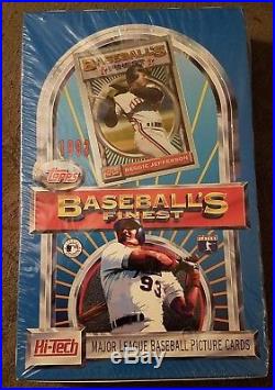 1993 Topps Baseball Finest Sealed Wax Box