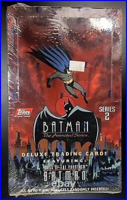 1993 Topps Batman Series 2 The Animated series factory sealed box trading cards