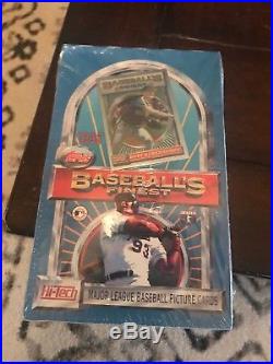 1993 Topps Finest Baseball Hobby box Unopened Sealed