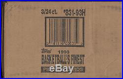 1993 Topps Finest basketball factory sealed 3 box case Michael Jordan refractor