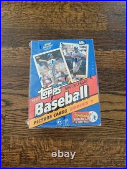 1993 Topps Series 1 Baseball Booster Box 36 Packs NEW FACTORY SEALED See Pics