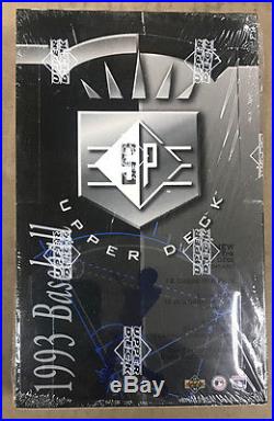 1993 Upper Deck SP Factory Sealed Hobby Baseball Card Box Derek Jeter Best RC