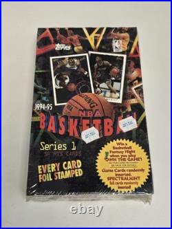1994-95 Topps Nba Basketball Sealed Box Series 1 Sports Cards