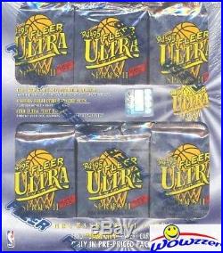 1994/95 Ultra Basketball Factory Sealed 36 Pack Retail 2-Box Lot (Series 1 & 2)