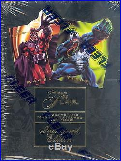 1994 Flair Marvel Universe Trading Card Sealed Box