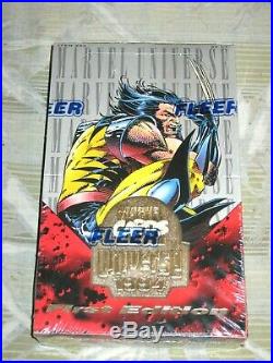 1994 Marvel Universe Series 5 War Machine Or Wolverine Sealed Unopened Card Box