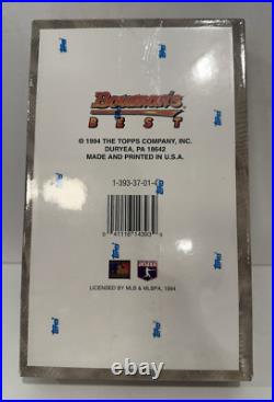 1994 Premier Edition Bowman's Best Baseball Factory Sealed Box