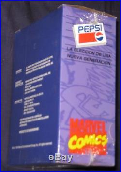 1994 Spanish Marvel Pepsi Trading Card Box (Sealed) Mexico Ed. NM/M RARE