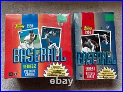 1994 Topps Baseball Cards Series 1 & 2 Sealed Box 24 & 36 Count Packs