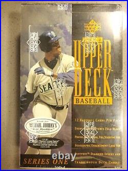 1994 Upper Deck Series 1 Baseball Factory Sealed retailBox/ poss Mantle/Griffey