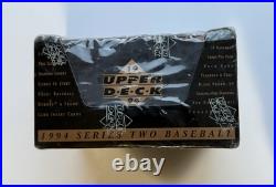 1994 Upper Deck Series 2 Baseball Factory Sealed Box Rare Jordan, Griffey Etc