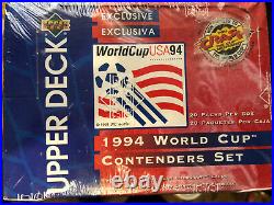 1994 Upper Deck World Cup Contenders USA SEALED 400 CARDS Box Mia Hamm ROOKIE