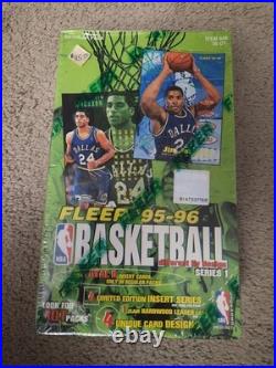 1995-1996 Fleer Basketball Series 1 Sealed Box
