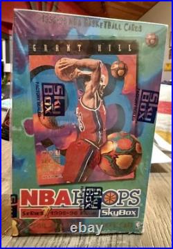 1995-96 NBA Hoops Skybox Basketball Series 1 Factory Sealed Box