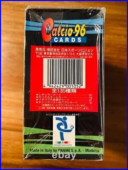 1995-96 Panini Calcio'96 cards factory sealed cello box 30 packs 240 cards RARE
