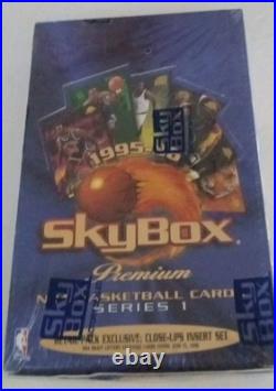 1995 96 Skybox Premium NBA Basketball Series 1 Factory Sealed Box