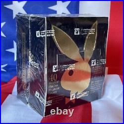 1995 PLAYBOY Chromium Cover Cards Edition 1 Factory Sealed Box TRUMP