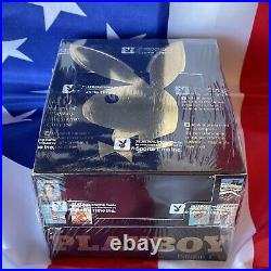 1995 PLAYBOY Chromium Cover Cards Edition 1 Factory Sealed Box TRUMP