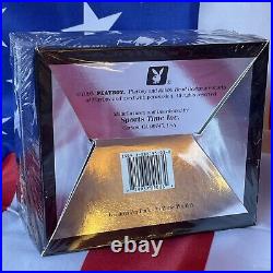 1995 PLAYBOY Chromium Cover Cards Edition 1 Factory Sealed Box TRUMP