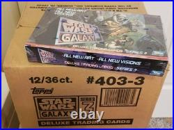 1995 Star Wars Galaxy Series 3 Factory Sealed Unopened Box Fresh From Case