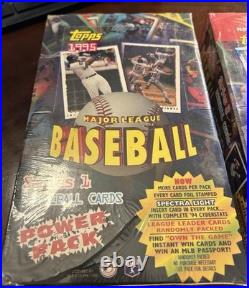 1995 Topps Baseball Series 1 and 2 Sealed Hobby Box 36 Packs
