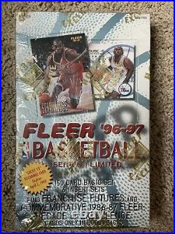 1996-1997 Fleer Series One NBA Basketball Cards Factory Sealed Hobby Box