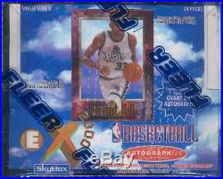 1996-97 Ex-2000 Basketball Fleer Skybox Hobby Box 24 Pack Credentials Sealed Nes