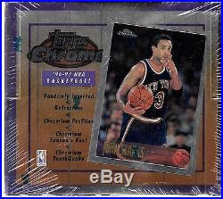 1996-97 SEALED TOPPS CHROME BASKETBALL BOX possible Koby Bryant RC Refractor