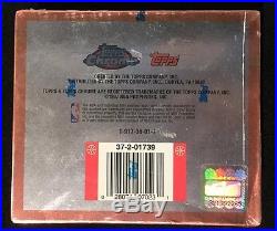 1996-97 Topps Chrome Basketball Sealed Full Unopened Wax Box Kobe Bryant Rc